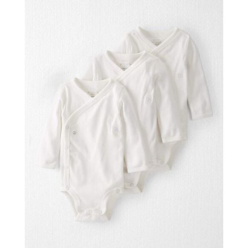 Baby 3-Pack Organic Cotton Snap Bodysuits - Little Planet | Carter's