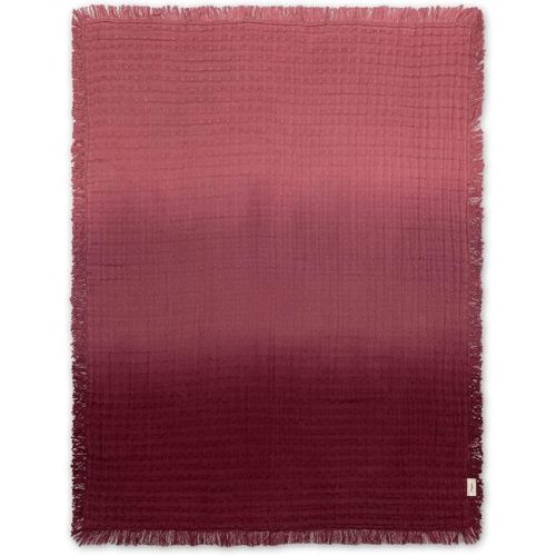 Crane | Muslin Blanket | Ombre Pink