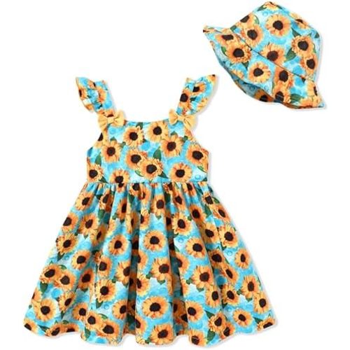 Baby Girl Dress Newborn Girls Summer Boho Dresses Infant Sleeveless Flower Sundress Todddler Baby Clothes