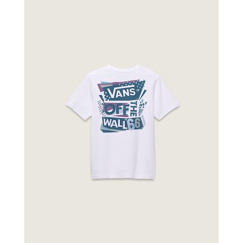 Little Kids Kids Cut Up T-Shirt in White | Vans