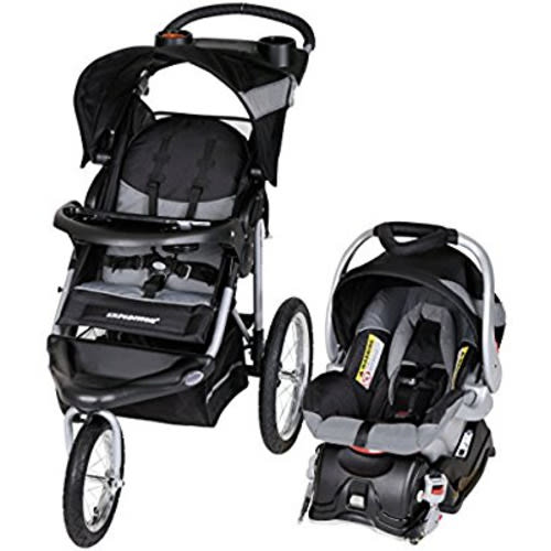 Baby Trend Expedition Jogger Travel System, Millennium White - Expedition Travel System