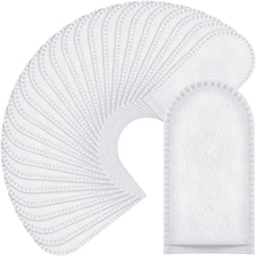 Treela 100 Pieces Finger Cots Disposable Finger Covers Newborn Baby Diaper Cream Fingernail Protectors Keeps Fingernail Clean for Home Travel