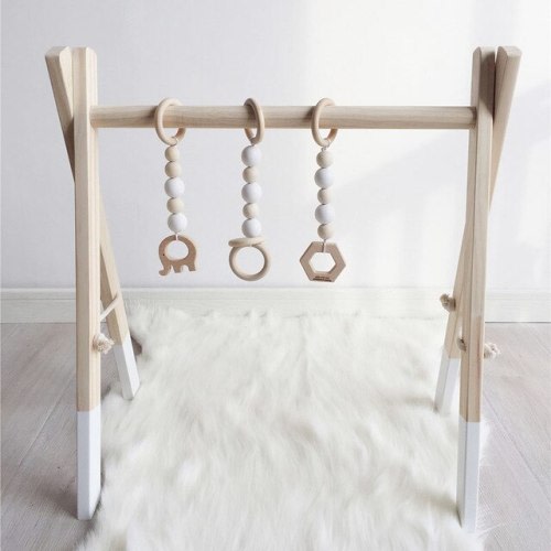 Nordic Wooden Baby Gym