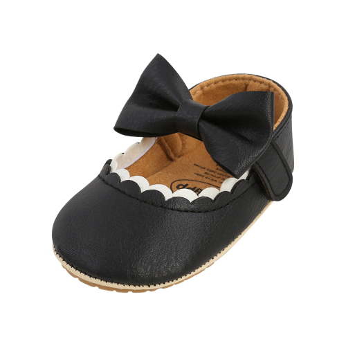 GERsome Baby Girls Soft Princess Dress Flats Shoes Infant Wedding Anti-Slip Newborn Shoe Baptism Christening Texture Sole Sneaker Shoes