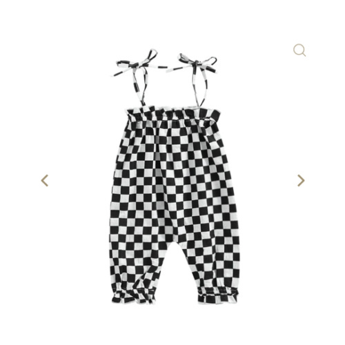 Checkerboard Jumpsuit – The Ollie Bee