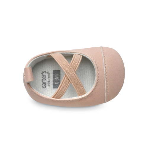 Carter's Child of Mine Infant Girl Mary Jane Shoes, (0-3) - (3-6) Months