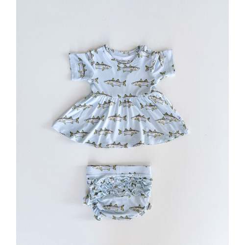 Peplum and Ruffle Bloomer Sets (0/3M-12/18M)