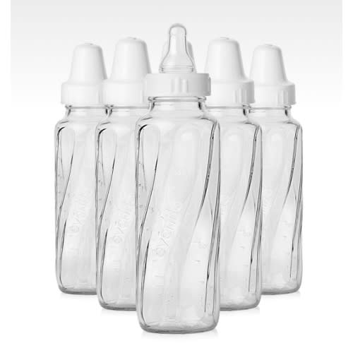 Evenflo Classic Glass Baby Bottles – 8oz, 6pk