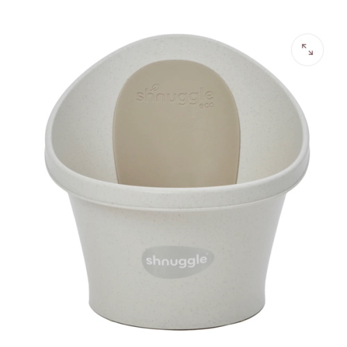 Shnuggle Baby Bath – Newborn Support Bathtub with Bum Bump & Foam Backrest – Shnuggle USA