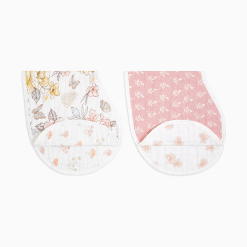 Organic Muslin Burpy Bibs (2 Pack) - Earthly