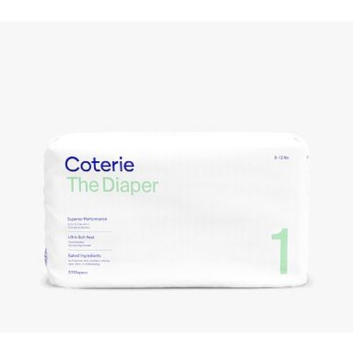 Coterie Diaper 6 Pack, Size 01 (8-12lbs)