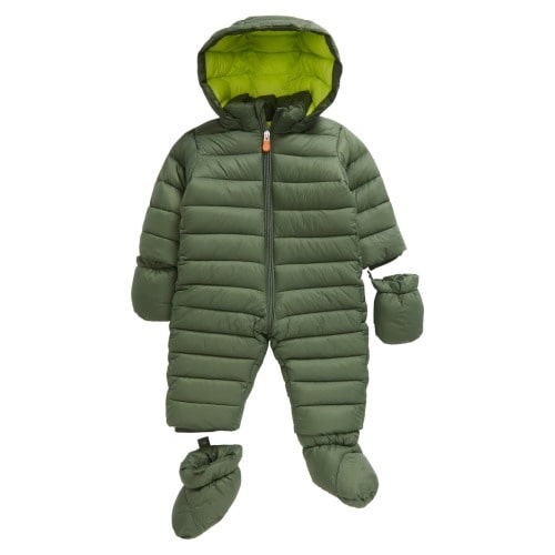 Baby Storm Bunting, 3-6M, Thyme Green
