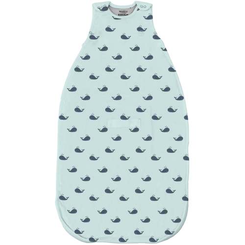 4 Season® Ultimate Baby Sleep Bag, Merino Wool & Organic Cotton, Whales