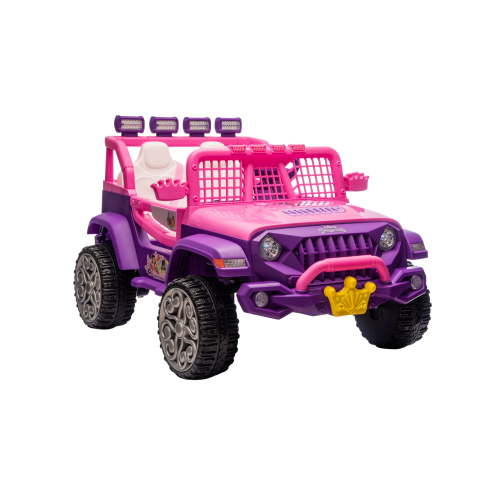 Disney Princess 12V Ride-On SUV - 2-Seater Kids Car