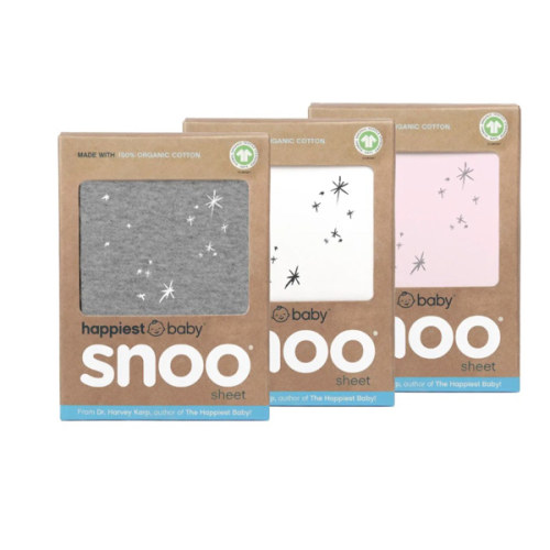 100% Organic Cotton Baby Bassinet Sheets for SNOO