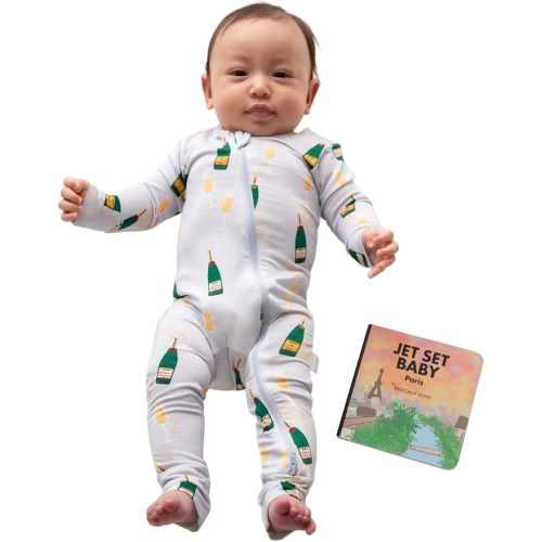 Baby Romper & Baby Book Set – Viscose from Bamboo Pajamas for Babies