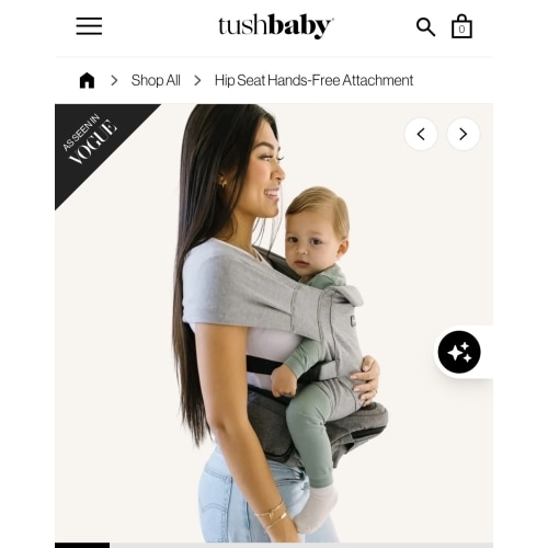 Hip Seat Hands-Free Attachment