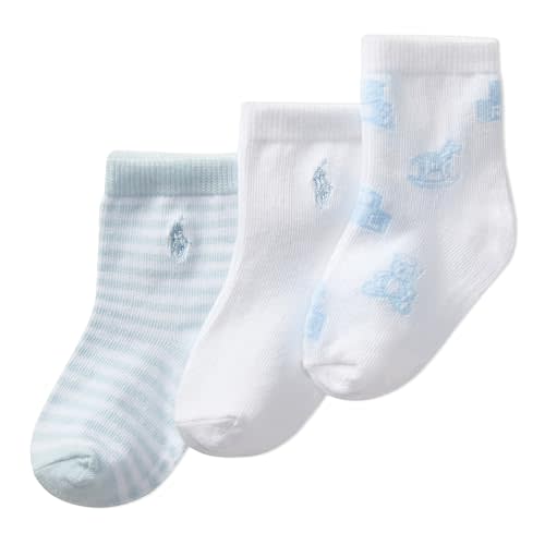 Polo Baby Cable Texture Socks 3 Pair Pack