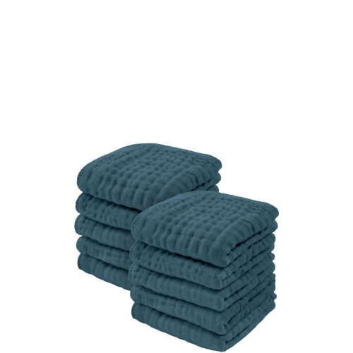 Muslin Washcloths - Pack of 10