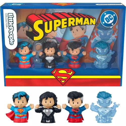 Little People Superman Through The Ages Mini Figure