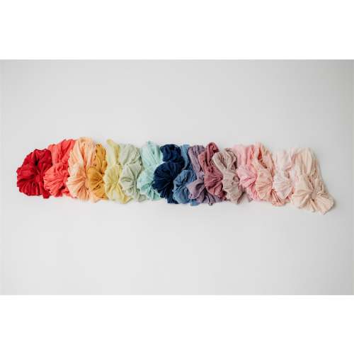 Rainbow Ruffled Baby Headband Collection | 16 Boutique Bows | Save 25%