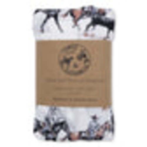 Stop the Clock Bamboo Muslin Swaddle – Cowkid Clothing Company