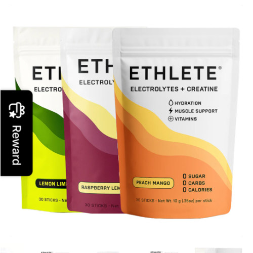 Electrolytes + Creatine (90 sticks variety pack)