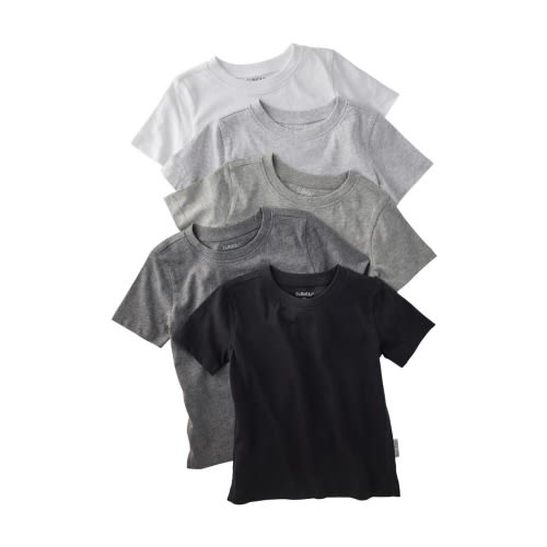 Taylor Assorted 5-Pack Organic Cotton T-Shirts