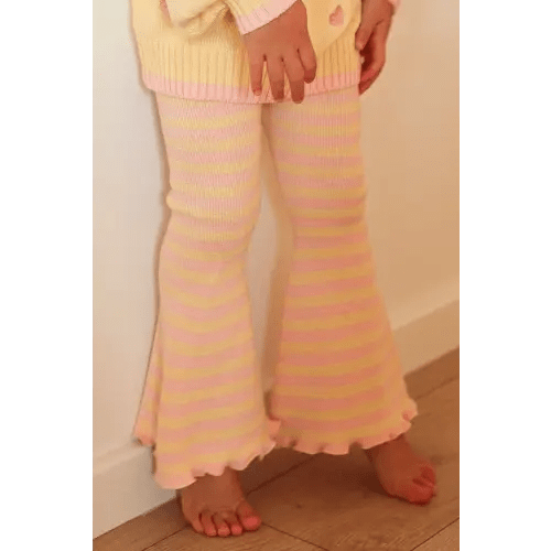 Stripe Flares ✿ Pink Lemonade