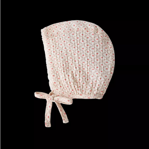 COTTON GAUZE BONNET