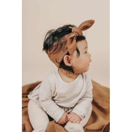 Organic Cotton Headband - Tiny Dots – Harper 'n Olive