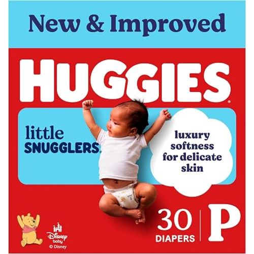 Huggies Little Snugglers Newborn Diapers, 84 Count