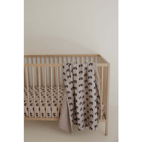 Muslin Quilt | Monster Truck – forever french baby