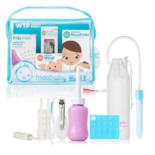 Frida Baby Bitty Bundle of Joy: Nail Clipper, Nasal Aspirator, Emery Board, Non-Toxic