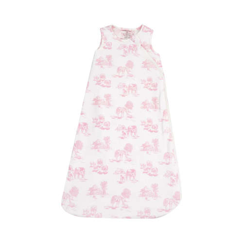 Pink Farm Toile Ribbed Bamboo Sleep Sack – Little Buffalo Creek Co.