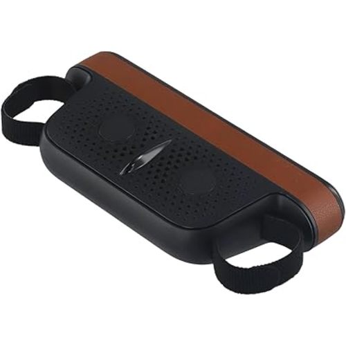 Mini Car Mounted Seat Back Cooling Fan, USB Refrigeration Fan Compact and Quiet Wind Fan for Various Vehicles Car Rear Seat(Brown)