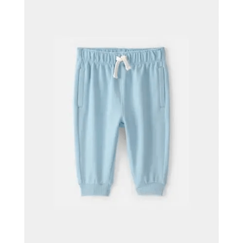 Baby Boy French Terry Pants - Blue | Carter's