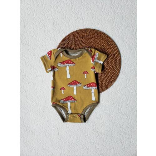 Organic AMANITA Mushroom Onesie for Baby and Toddler - Etsy