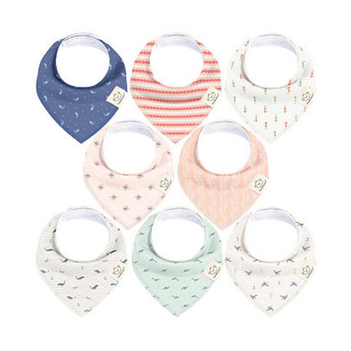 8pk Baby Bandana Bibs, Baby Drool Bibs for Baby Girl, Boy, Baby Bibs for Infant, Newborn