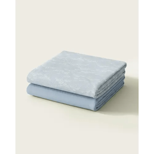 Cumulus Organic Crib Sheet Set (Nestig - mini crib size)