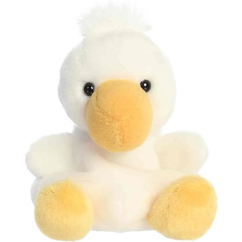 Aurora Adorable Palm Pals Percy Pelican Stuffed Animal - Fun Collectible Plush for Kids and Adult Collectors - Perfect for Decorating Rooms and Birthday Gifts - White 5 Inches