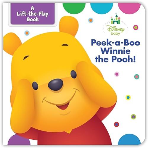 Disney Baby: Peekaboo Winnie the Pooh Board book – Lift the flap, October 18, 2016