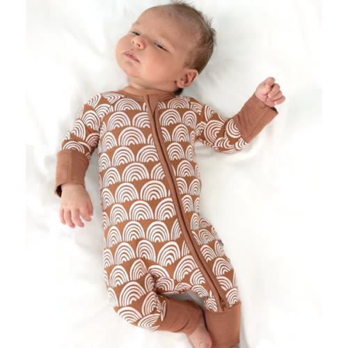 Rust Rainbows Zippy - Little Sleepies