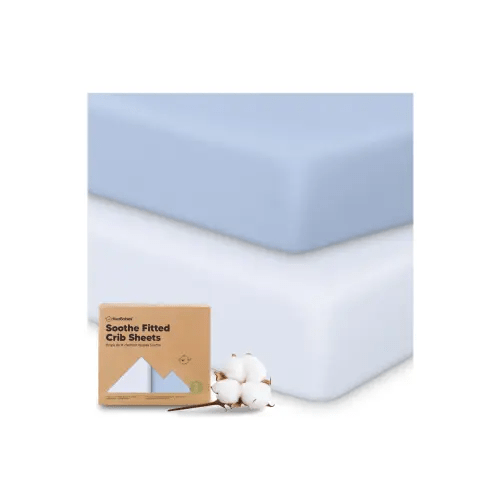 Soothe Fitted Crib Sheet
