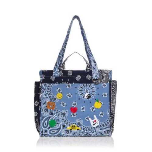Picnic NYC Icons Embroidered Cotton Tote