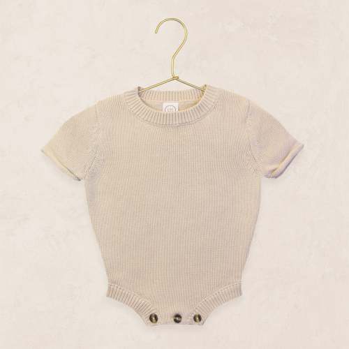 Knit Onesie - Tan