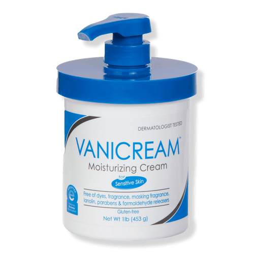 Moisturizing Cream with Pump for Sensitive Skin