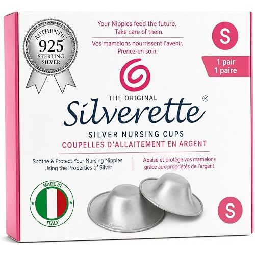 Silverette Nursing Cups, Postpartum Essentials, The Real Silverette, Small