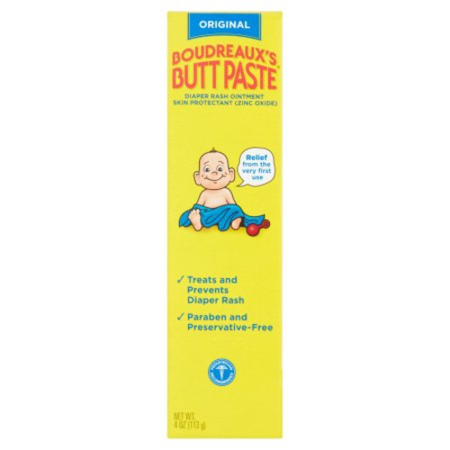 Boudreaux's Butt Paste Diaper Rash Ointment, 4 oz