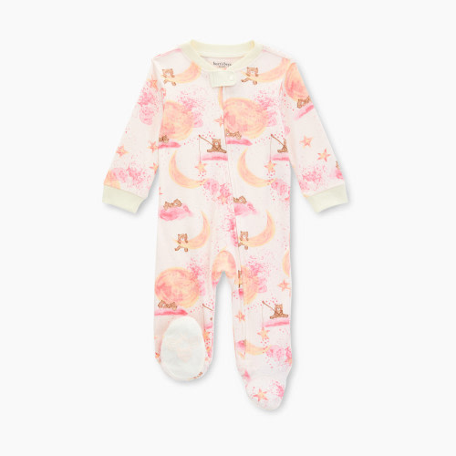 Burt's Bees Baby Sleep & Play Pajamas Organic Cotton - Pink, 0-3 Months